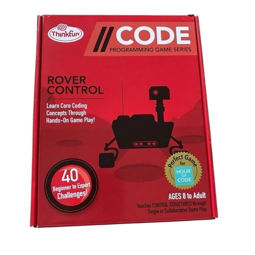 ThinkFun Code Programming Game Rover Control *New, Open Box*